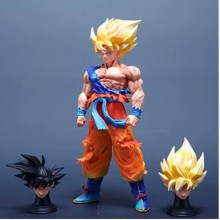 Dragon Ball JD Super Saiyan Son Goku anime figure ...