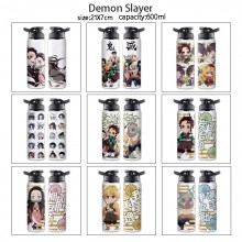 Demon Slayer anime sports aluminum alloy bottle ke...
