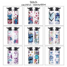 Stitch anime sports aluminum alloy bottle kettle m...