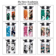 My Hero Academia anime sports aluminum alloy bottl...