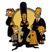 The Simpsons enamel alloy brooch pins
