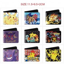 Pokemon anime wallet purse