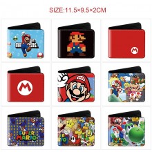 Super Mario anime wallet purse