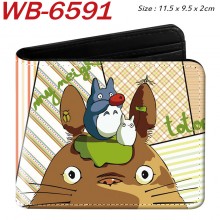Totoro anime wallet purse