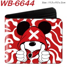 Mickey Minnie Mouse anime wallet purse