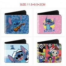 Stitch anime wallet purse
