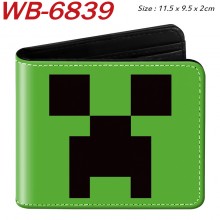 Minecraft game wallet purse