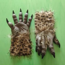 Halloween Cosplay Realistic Werewolf Gloves Wolf Claw