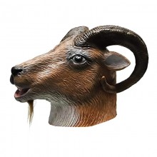 Halloween Cosplay Goat Antelope Animal Head Mask