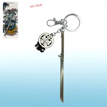 Kaiju No.8 anime mini sword key chains