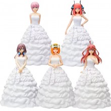 5pcs/set The Quintessential Quintuplets wedding dr...