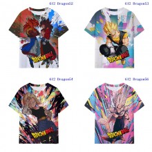 Dragon Ball anime milk silk fabric t-shirt t shirt...