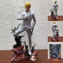 One Piece LX Sanji anime figure 2 faces