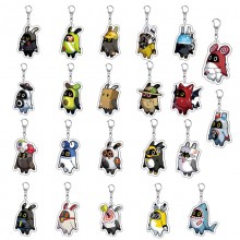 Zenless Zone Zero game acrylic key chains