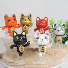 6pcs/set Dandadan Turbo Granny cat anime figures(OPP bag)