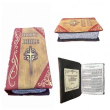 Holy Bible Pillow Book Plush Doll