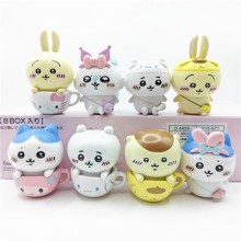 Chiikawa anime figures set(8pcs a set)