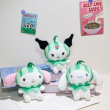 Cute Watermelon Sanrio Kuromi Cinnamoroll Plush Do...