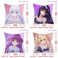 Summer Pockets anime two-sided pillow 40CM/45CM/50CM