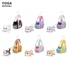 Mofusand Shark Cat Cute Carrying Basket Plush Doll Bag