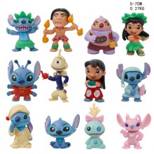 12pcs/set Stitch anime figures(OPP bag)