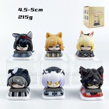 Arknights game figures(6pcs a set)