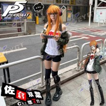 Persona 5 Futaba Sakura anime Cosplay Costume Dress