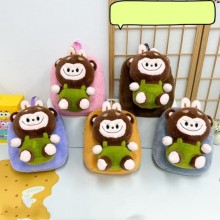 Labubu anime plush backpack bag