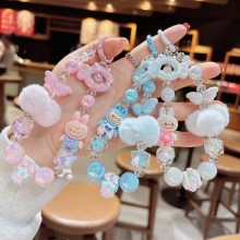 Labubu lanyard bag charm key chain