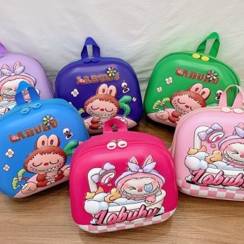 Labubu anime hard shell schoolbag backpack bags