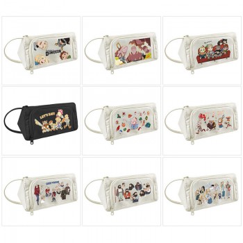Delicious in Dungeon anime canvas triangle pen bag pencil case