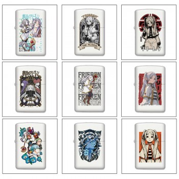 Frieren Beyond Journey's End anime Single-sided Zippo Oil Lighter