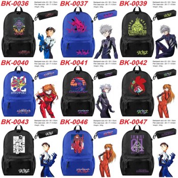 EVA anime backpack bag + pen bag
