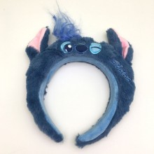 Stitch anime plush hair band headband