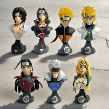 Naruto Uzumaki Naruto Uchiha Sasuke Senju Hashirama bust anime figure(OPP bag)