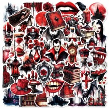 Cool Terror Vampire Graffiti waterproof stickers set(50pcs a set)