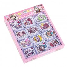 Labubu anime waterproof stickers set(36pcs a set)