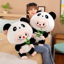 Labubu cos Panda anime plush doll 40/50cm