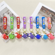 Sanrio Fruit Melody kitty Cinnamoroll Kuromi anime figure doll key chains
