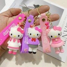 Sanrio Melody kitty Cinnamoroll Kuromi figure doll key chains