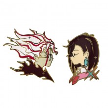 Dandadan anime Alloy Enamel Badges Brooch Pins
