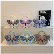 Butterfly Shape Embroidery Handbag Small Crossbody Bag