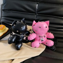 Y2K Mini Doll Riveted Crossbody Bag