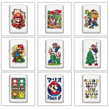 Super Mario anime Single-sided Zippo Oil Lighter