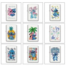 Stitch anime Single-sided Zippo Oil Lighter