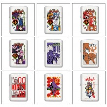 EVA anime Single-sided Zippo Oil Lighter