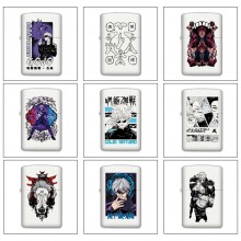 Jujutsu Kaisen anime Single-sided Zippo Oil Lighter