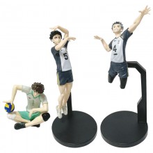 Haikyuu Hinata Oikawa Tooru Kotaro Bokuto Akaashi Keiji figure