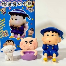Crayon Shin-chan poop anime figures set