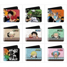 One Piece anime wallet purse
